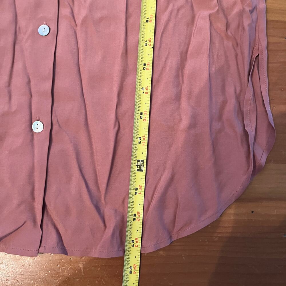 Vince Rust Blouse - Picture 8 of 8